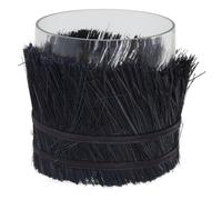 Interiors by Premier Candle Holder Kuta Black Small