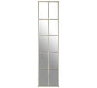 Interiors by Premier Descartes Portrait Wall Mirror Premier Housewares Silver One Size