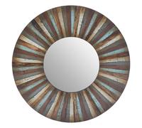 Interiors by Premier Eternal Wooden Wall Mirror Premier Housewares Multi One Size