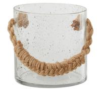 Interiors by Premier Lantern Kuta Rope Natural Small