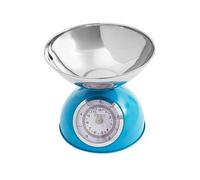 Interiors By Premier Olivier 5Kg Blue Kitchen Scale Print