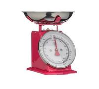 Interiors By Premier Olivier 5Kg Hot Pink Retro Kitchen Scale Print