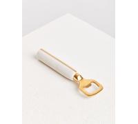 Interiors by Premier Omari White Marble Bottle Opener