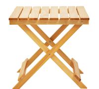 Interiors by Premier Side Table Beauport Wood Foldable Natural