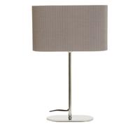 Premier Housewares Copper Finish Table Lamp - Size: 26 x 11 x 41cm - Silver - Wilko