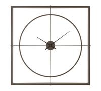 Interiors by Premier Trinity Wall Clock Premier Housewares Black One Size
