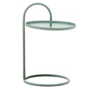 Interiors by Premier Trosa Side Table Hanging Top Round Green