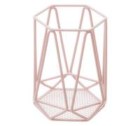 Interiors by Premier Vertex Iron Wire Frame Pink Spoon Fork Utensils Rack Holder