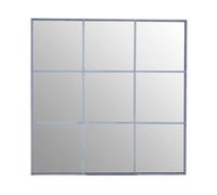 Interiors by Premier Wall Mirror Oriel Square Silver 95x95cm
