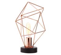 Interiors by Premier Wyra Copper Finish Table Lamp Premier Housewares Copper One Size