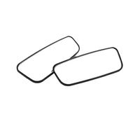 Interiors rear view mirror 2pcs Car Auxiliary Rearview Mirror 360 Degree Adjustable Oval Convex Frame Wide Angle Auto Accessories Car Interior Mirrors