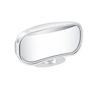 Interiors rear view mirror Rectangular Car Blind Spot Rearview Mirror Adjustable Angle For Vision Safety Auto Convex Wide Side Car Interior Mirrors(1PCS White)