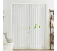 Interiors Vertical Blinds/Window Blinds Shades, Filter The Light into Room by Turn The Slat, Blackout Door Shades, for Sliding Glass Doors, Patio Doors & Large Windows(150x190cm/59x75in)