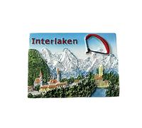 Interlaken Switzerland 3D Fridge Magnet Souvenir Gift,Resin Handmade Interlaken Refrigerator Magnet Home & Kitchen Decoration Collection
