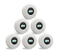 Interlink smoke and carbon monoxide detector with voice alarm, 10-year battery, certified according to EN14604 & EN50291, battery included (6)