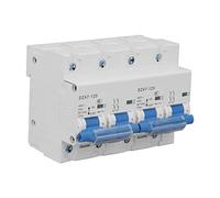 Interlock Circuit Breaker PVC Flame Retardant Rail Installation Leakage Protection Switch AC450V 10KA Air switches (Size : 100A)