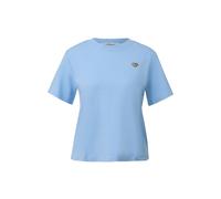 Interlock Jersey T-shirt with Small Patch Women s.Oliver Bleu 42
