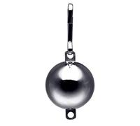 XR Brands Oppressor's Orb 8 Oz Ball Weight with Connection Point, Silver