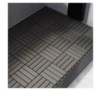 Interlocking Deck Tiles, Waterproof Plastic Floor Mats for Easy Installation and Durability on Patio, Terrace, Bathroom, Kitchen, Pool