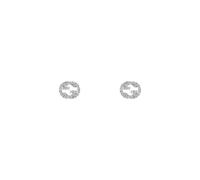Interlocking Earrings - female - Gucci - Earrings - Gray - ONE SIZE - Accessories ONE SIZE
