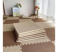 Interlocking Floor Tiles - Washable and Sound Insulating, Ideal for Indoor Floor Protection, Easy to Install and Maintain, 60cm/3 Pieces