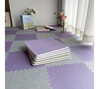 Interlocking Floor Tiles - Washable and Sound Insulating, Ideal for Indoor Floor Protection, Easy to Install and Maintain, 60cm/3 Pieces