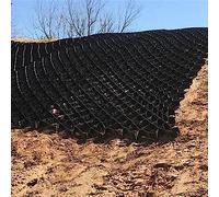 Interlocking Ground Grids 2" High for Driveways and Patios, Durable Polyethylene Landscape Base for Garden Shed Foundations and Walkways