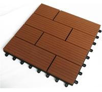 Interlocking Patio Deck Tiles, Interlocking Deck Tiles 30x30cm Acacia Wood Multicolor 1/11/22 Pcs