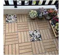 Interlocking Patio Deck Tiles, Interlocking Deck Tiles All Weather Indoor Outdoor Balcony 11-66Pcs 30x30cm