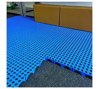 Interlocking Plastic Pallets 60x60x3cm Polyethylene Sto Cush Breathable Mesh Ventilat System Heavy Du Warehouse Pallet 1 Pack