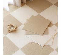 Interlocking Puzzle Mats Soundproof Seamless Design Easy Clean Indoor Carpet Set for Kids' Playrooms & Home Decor