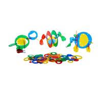 Interlocking Rainbow Pebbles® - Combo Set Edx Education Multi One Size