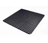 Interlocking Rubber Safety Mat Wet room flooring 3ftx3ft(90x90cm) restaurant mat