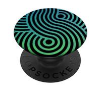 Interlocking Spiral Pattern | Sacred Geometry Inspired Line PopSockets Adhesive PopGrip