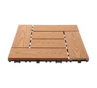 Interlocking Tile Composite Floor Wood Plastic Deck for Outdoor Garden