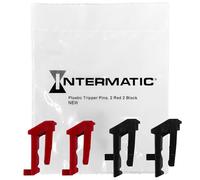 Intermatic Cycle Timer Plastic Tripper Pins, 2 Red 2 Black