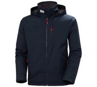 Helly Hansen Men's Crew Hooded Midlayer Jacket 2, Navy, 3XL