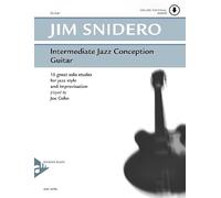 Intermediate Jazz Conception for Guitar - guitar - method with audio download - [Language: English & German] - (ADV 14786)