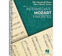 Intermediate Mozart Favorites The Classical Piano Sheet Music Series.