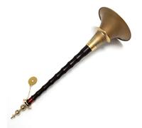 Intermediate & Professional Ebony Suona 29.8cm - Handmade Chinese Wind Instrument for Folk Music Performances