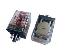 Intermediate Relay MK2P-I MK2P Small Electromagnetic Relay 8PIN DC12V DC24V AC12V AC24V AC36V AC110V AC220V AC380V(AC36V)