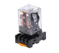 Intermediate relay MK3P-I MK2P-I small electromagnetic relay 11PIN DC12V DC24V AC110V AC220V(MK2P-I,DC24V)