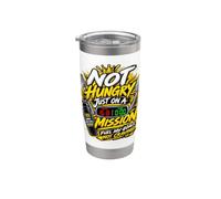 Intermittent Fasting 16:8 Not Hungry Fasting Mission Stainless Steel Insulated Tumbler
