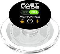 Intermittent Fasting Humor 16 8 Window 20 4 Warrior Faster PopSockets PopGrip for MagSafe