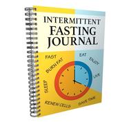 Intermittent Fasting Journal - With Daily, Weekly & Monthly Fasting Tracker. A5 Spiral Bound.