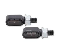 Intermittent LED HIGHSIDER Pro Akron-x-Homologado E-Negro/Ahumado-Pareja for
