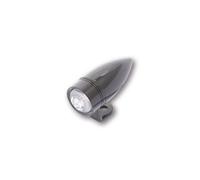 Intermittent LED HIGHSIDER Pro Mono Bullet-Homologado E-Negro/Traslucido-Par