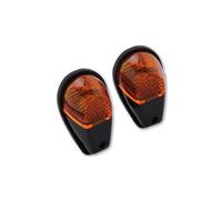 HIGHSIDER Smart Verkleidungsblinker Bulb Indicator Body Black / Lens Orange (Pair), Front