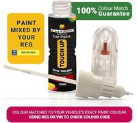 INTERMIX SUPPLIES Car Paint by Reg, Code, Colour Name Stonechip Touch Up Scuff Solutions Scratch Remover | 2 in 1 Pen & Brush - Easy DIY Touch Up 20ml Custom Mixed Matched no Lacquer Required