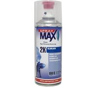 INTERMIX SUPPLIES Original SprayMax 2K Scratch-Proof Gloss Varnish Benzinfest, Gasoline & Weather Resistance, Long-Term High-Gloss Clear Coat for Cars & Motorcycles, Smooth Flow, UV Finish, 400ml